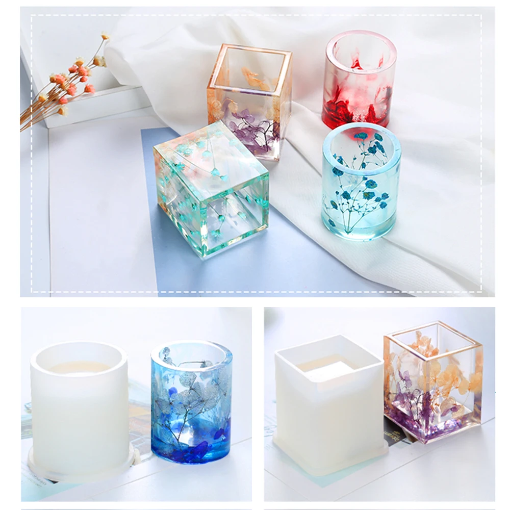 Новая прозрачная силиконовая форма высушенный цветок смола декоративное