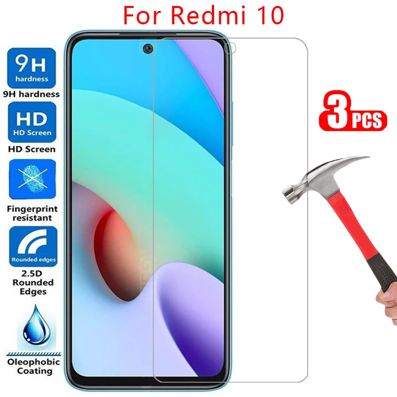

protective tempered glass for xiaomi redmi 10 prime screen protector on redmi10 ksiomi readmi remi 10prime film xiomi xaomi 6.5