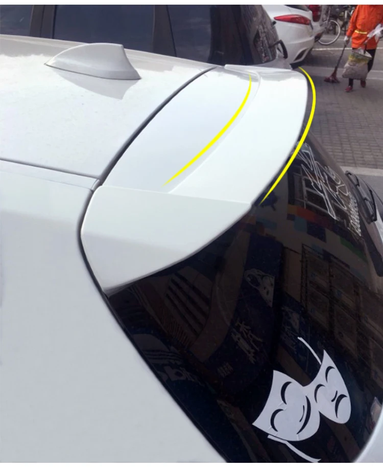 Для BMW F20 Спойлер ABS Материал заднего крыла первоклассника Цвет задний спойлер для