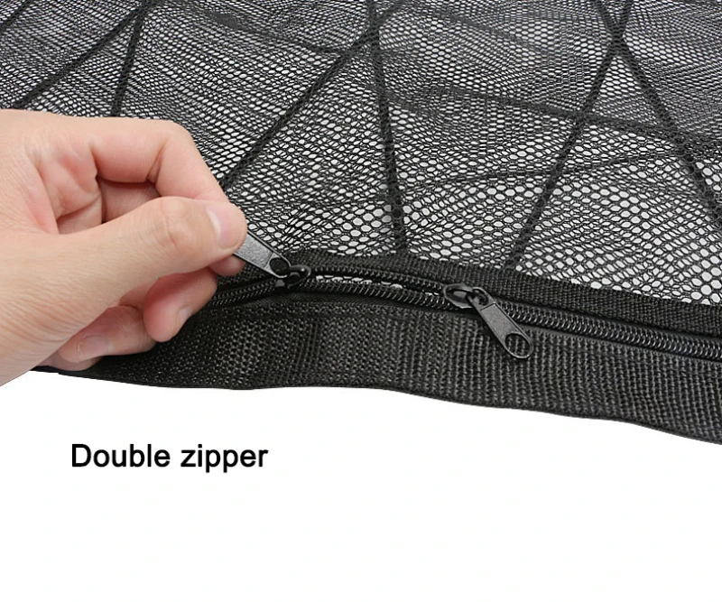 Portable Car Roof Storage Net Ceiling Sundries Bag Large Capacity Interior Stowing Tidying Organizer Accessorie | Автомобили и