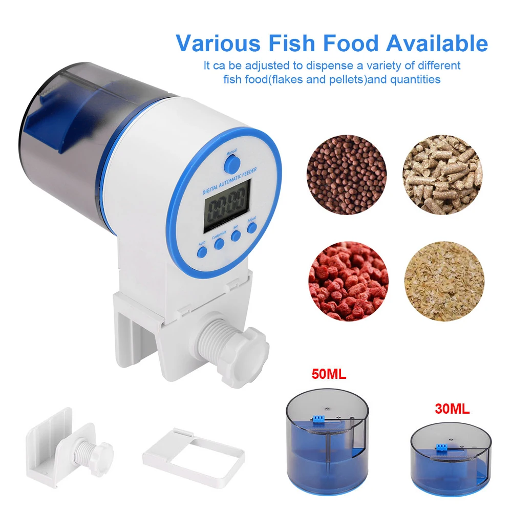 Автоматический кормушка для рыб умный синхронизации аквариумная Золотая рыбка