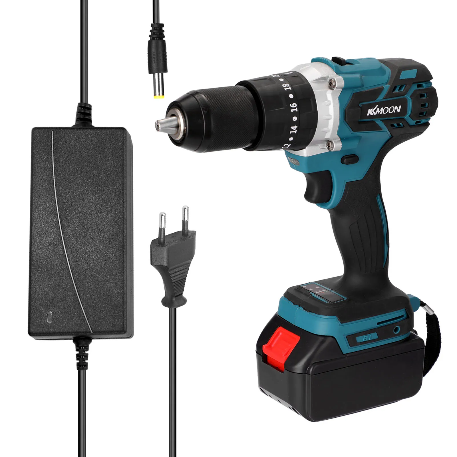 

Cordless Electric Screwdriver Household 3-in-1 Multifuctional Electric Drill Mini Screwdriver Rotation Ways Torques Adjustable