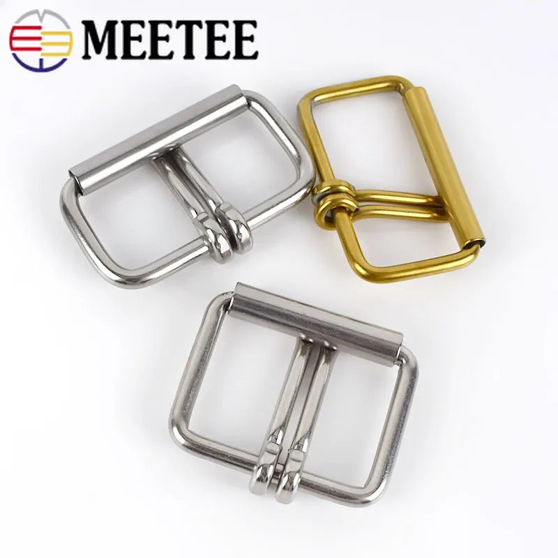 1 шт. двойная Пряжка для игольного ремня из нержавеющей стали ID52/60/102 мм
