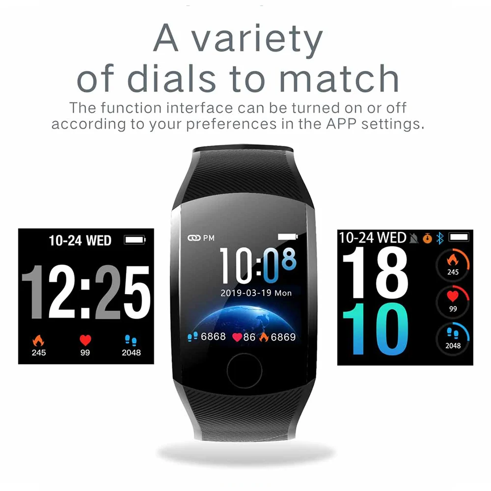 Digital Blood Pressure Monitor Tonometer On Wrist Medical Equipment Waterproof Portable Measuring Pressure Sport Wrist Watch