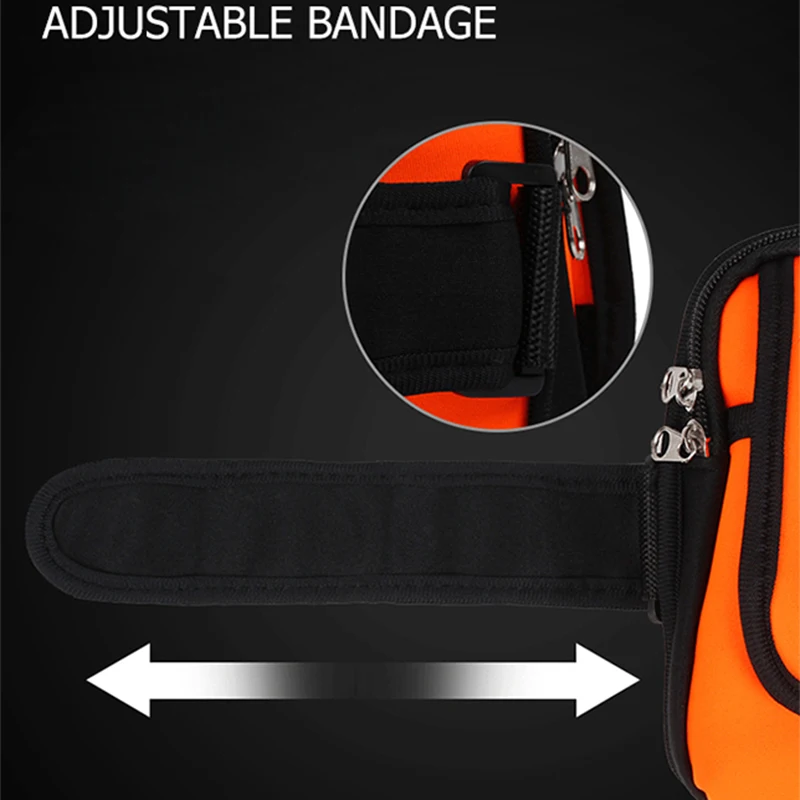 Водонепроницаемая сумка на руку для бега открытом воздухе унисекс спортивная с