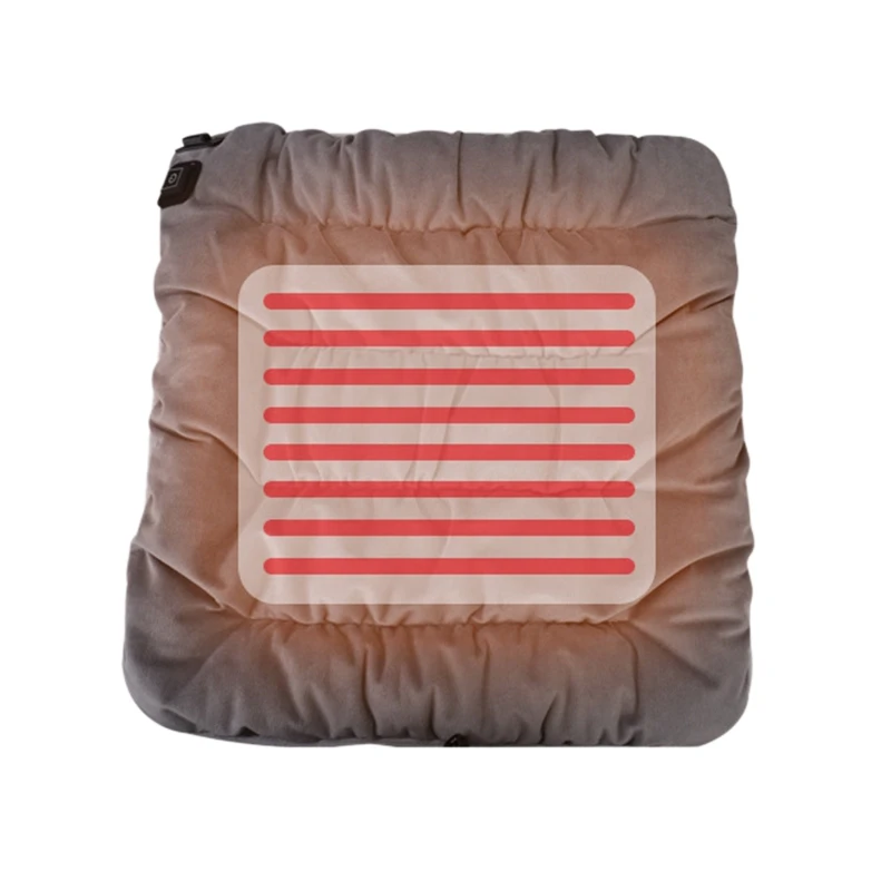 Электрическая Подушка с подогревом 10 Вт подушка кресло для автомобиля тело