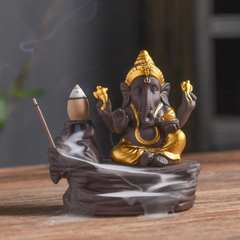 Подставка для благовоний Ganesha Waterfall подставка Zen Wierook Encens основа домашнего декора |