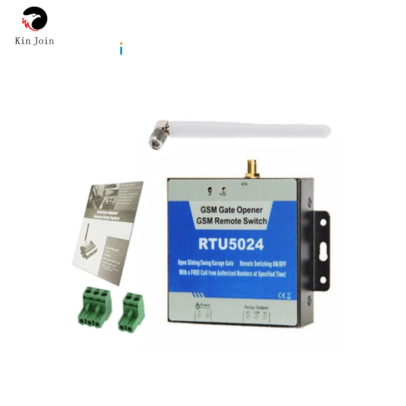 200 пользователей RTU5024 GSM реле открывания раздвижных ворот гаража дистанционное