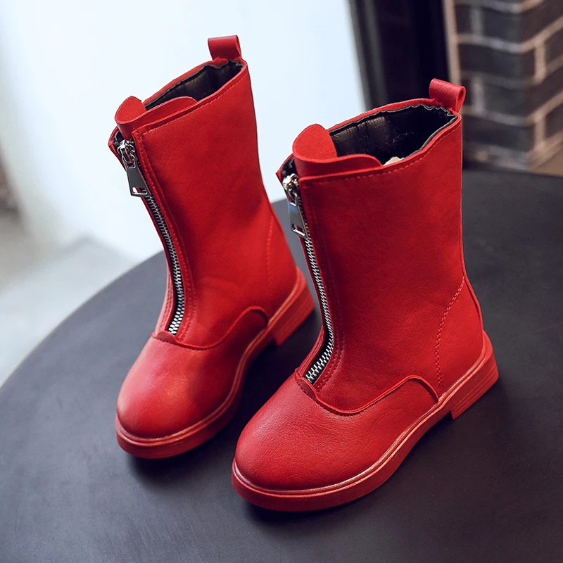 Ботинки martin для девочек коллекция 2019 года сезон осень зима новые модные детские