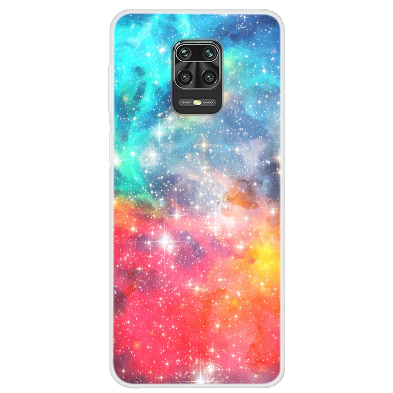 Чехол для Xiaomi Redmi Note 9 Pro Мягкий ТПУ силиконовый чехол с рисунком 9S Note9 9Pro |