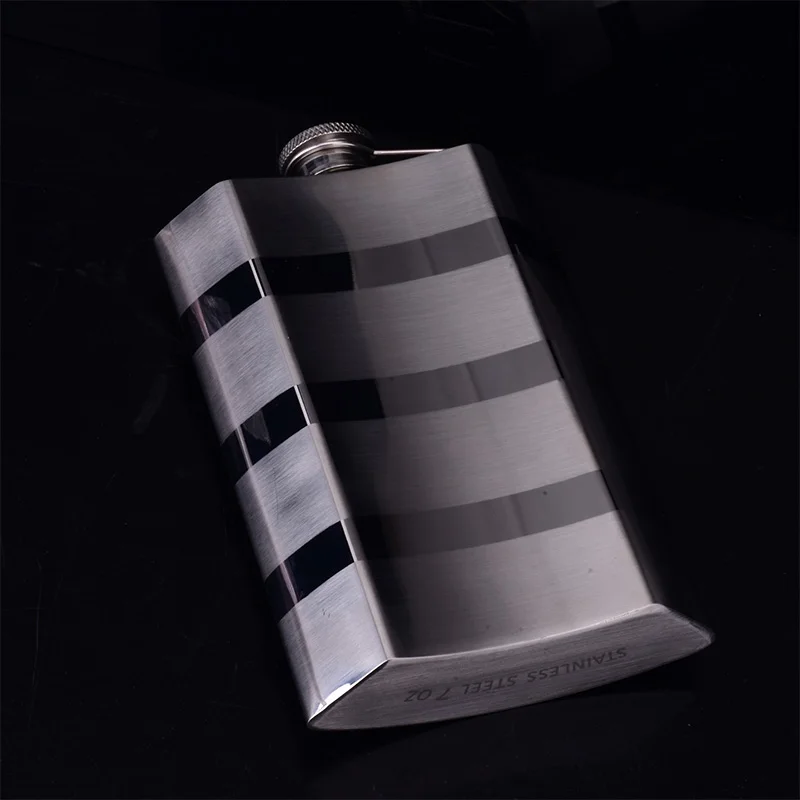 Металлическая фляжка для вина виски 7 унций нержавеющая сталь | Дом и сад