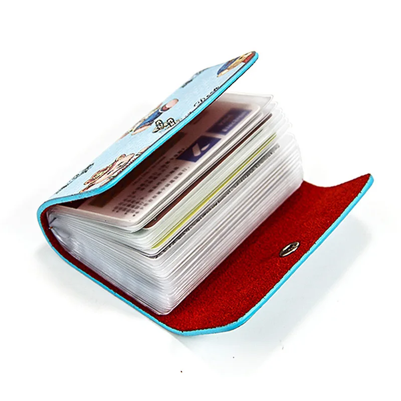 2019 бренд функция 26 отделений для карт женский кошелек кредитных модные милые