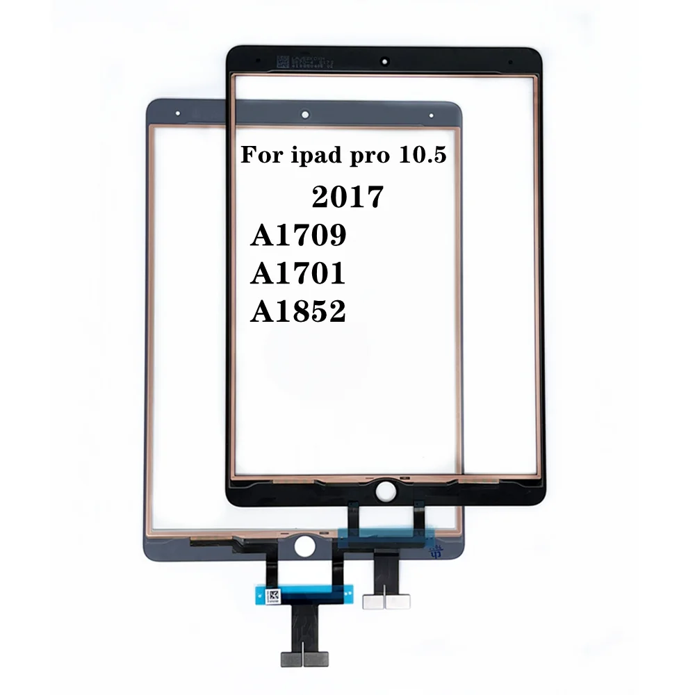 

Original TouchScreen for iPad Pro 10.5 2017 A1701 A1709 Touch Screen Front Glass Digitizer Display Screen Panel Assembly Replace