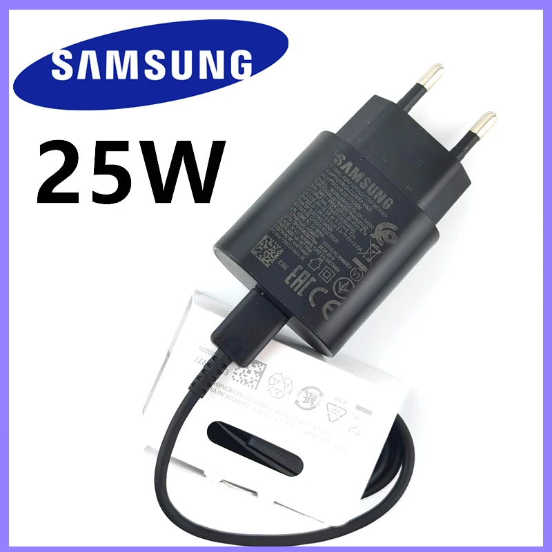

Samsung Super Fast Charger EU 25W Original EP-TA800 PD Type C Cable Travel Quick Wall Charge Adapter For GALAXY Note10 10+ S10
