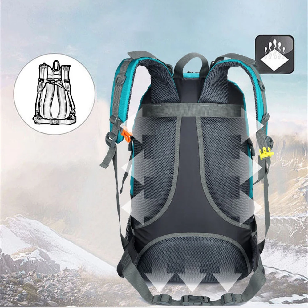 40L/50L/60L уличные спортивные сумки походный рюкзак рюкзаки водонепроницаемый для