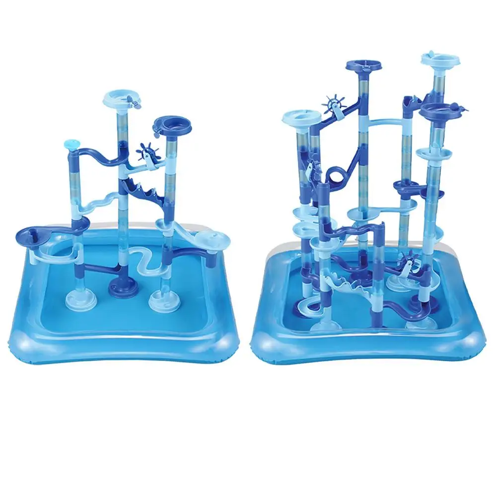 

Marble Run Building Blocks Water Ball Slide Track For Kids Construction Marble DIY Maze Balls Track Building Blocks Toys