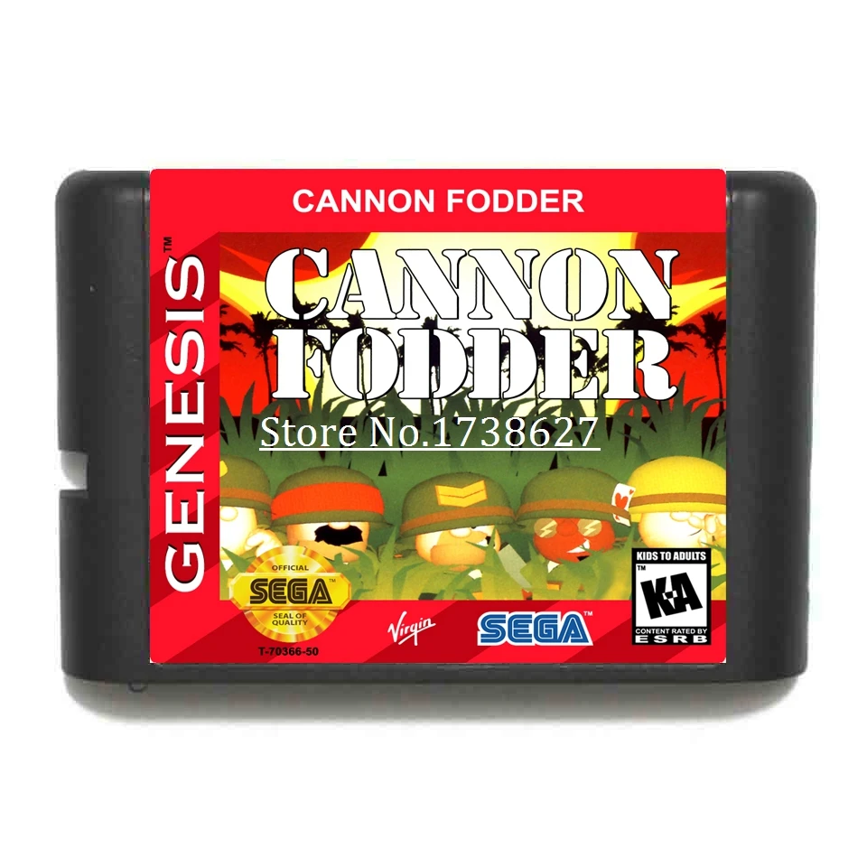 16 битный картридж для пушки игровых приставок Sega MegaDrive и Genesis|Картриджи| |