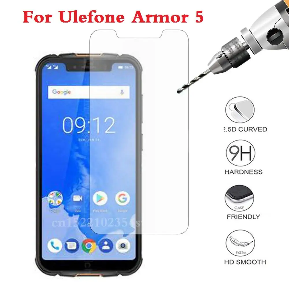 Для ulefone armor 5 закаленное стекло Взрывозащищенная защитная пленка для экрана