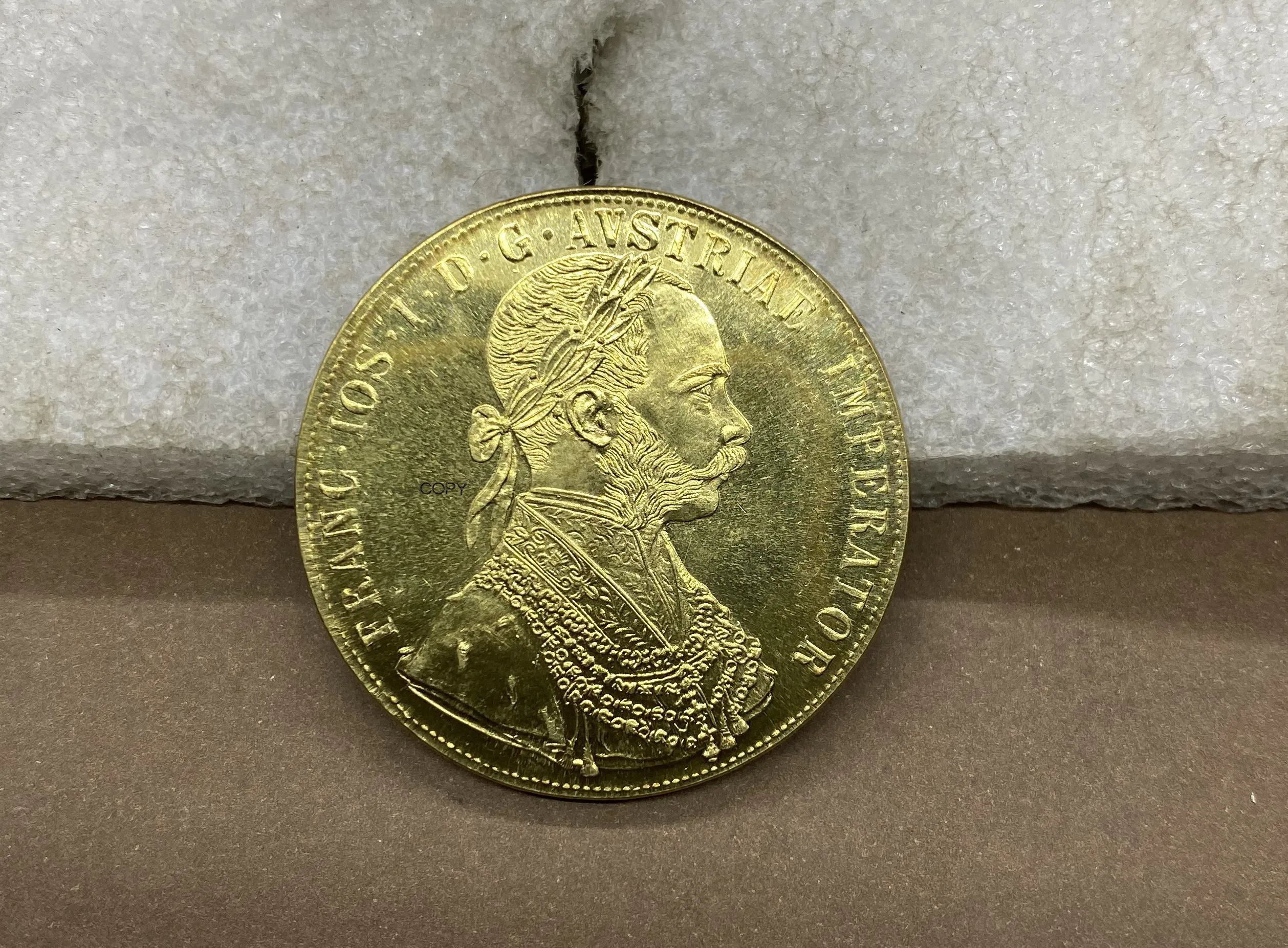 Австрия Habsburg 1904 4 Дуката Франц Иосиф австрийский император двойная головка