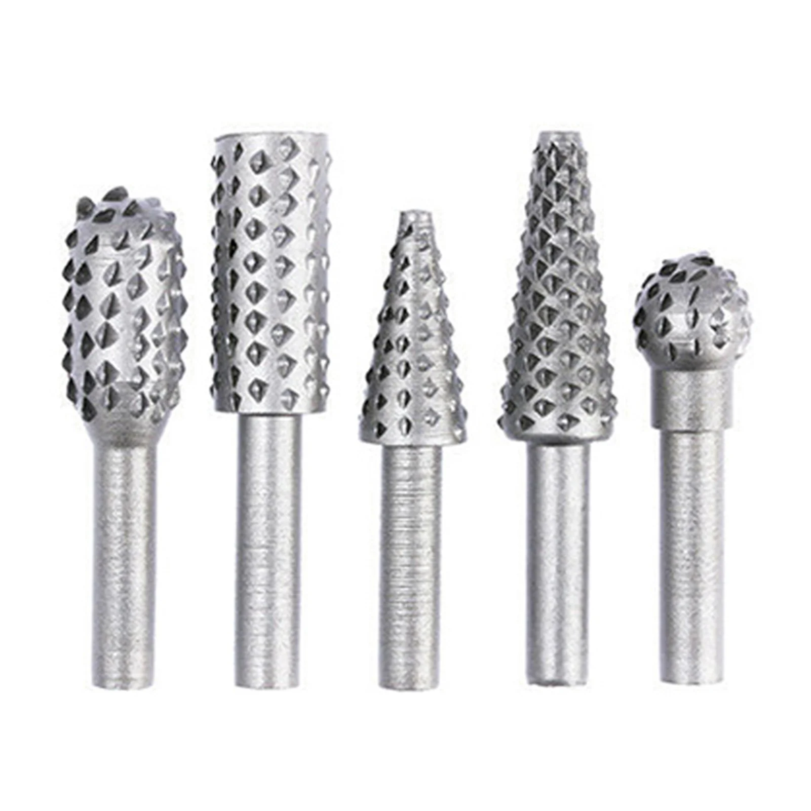 

Economical 5pcs/set Home & Living Tool Steel Burr Wood Rasp Drill Bits Rotary Bit Spiral Wood Size File Rasp 1/4 Inch ds99