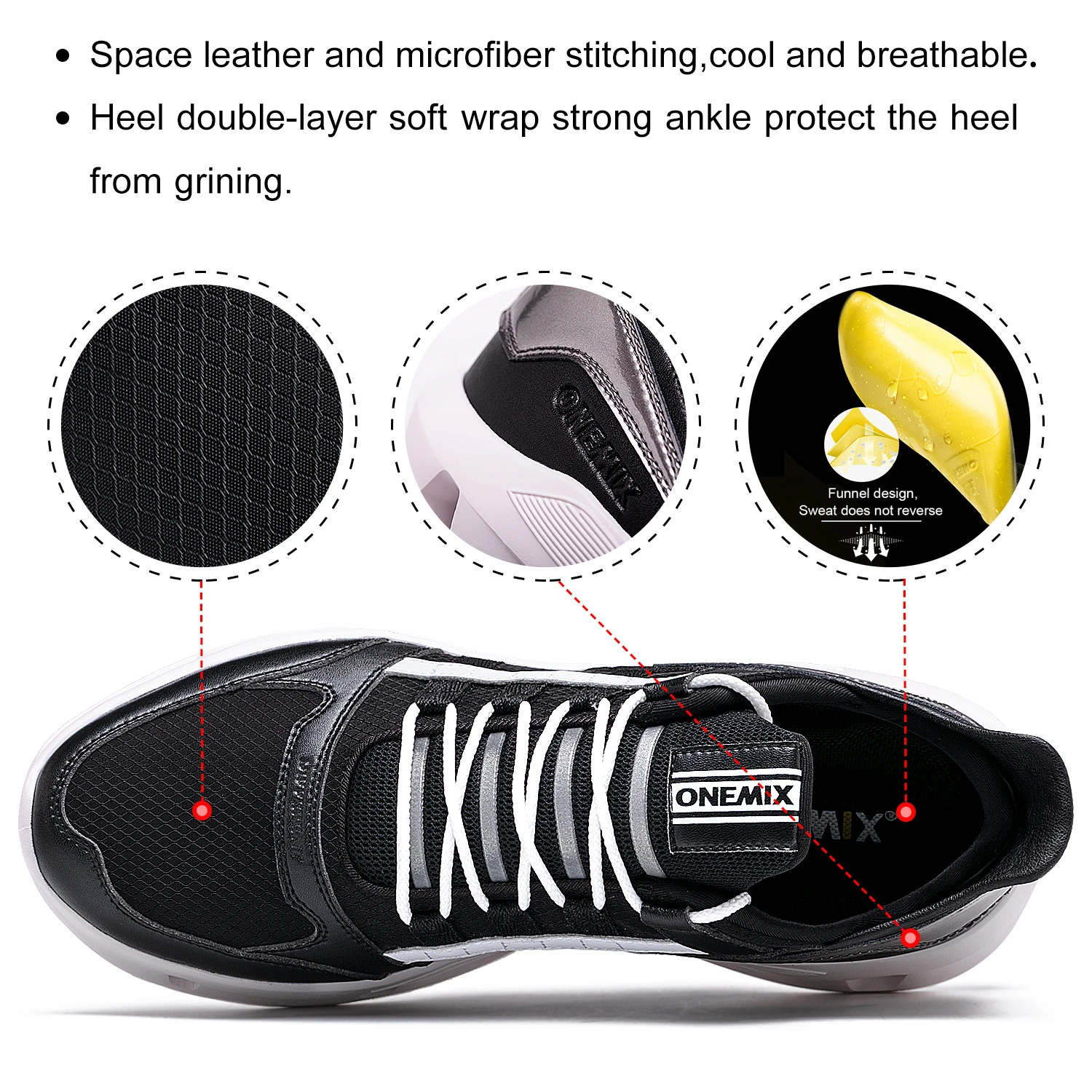 ONEMIX Retro Sneakers Men Breathable Mesh Casual Harajuku Shoes Walking Vintage Man Comfortable Fashion Running Shoes for Women
