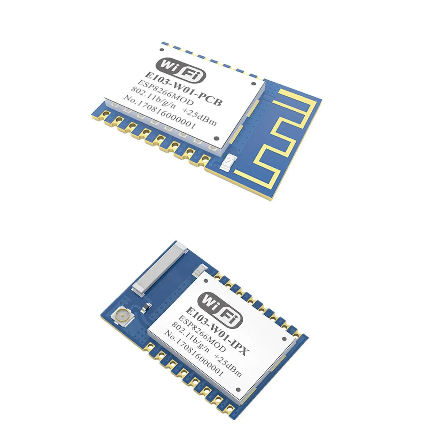 Duoweisi E103-W01-PCB ESP8266 WIFI модуль E103-W01-IPEX беспроводной модуль приемопередатчика промышленный модуль малой мощности