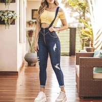 fashion rippled jeans for women stretch pencil pants female trousers high waist overalls women denim jeans skinny jeans woman