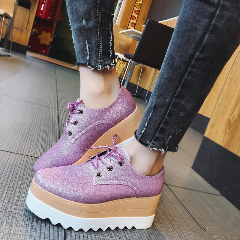 

2020 осенние женские кроссовки на плоской платформе; Ботинки из замши; Женские туфли на каждый день на плоской подошве задники, обувь на толст...