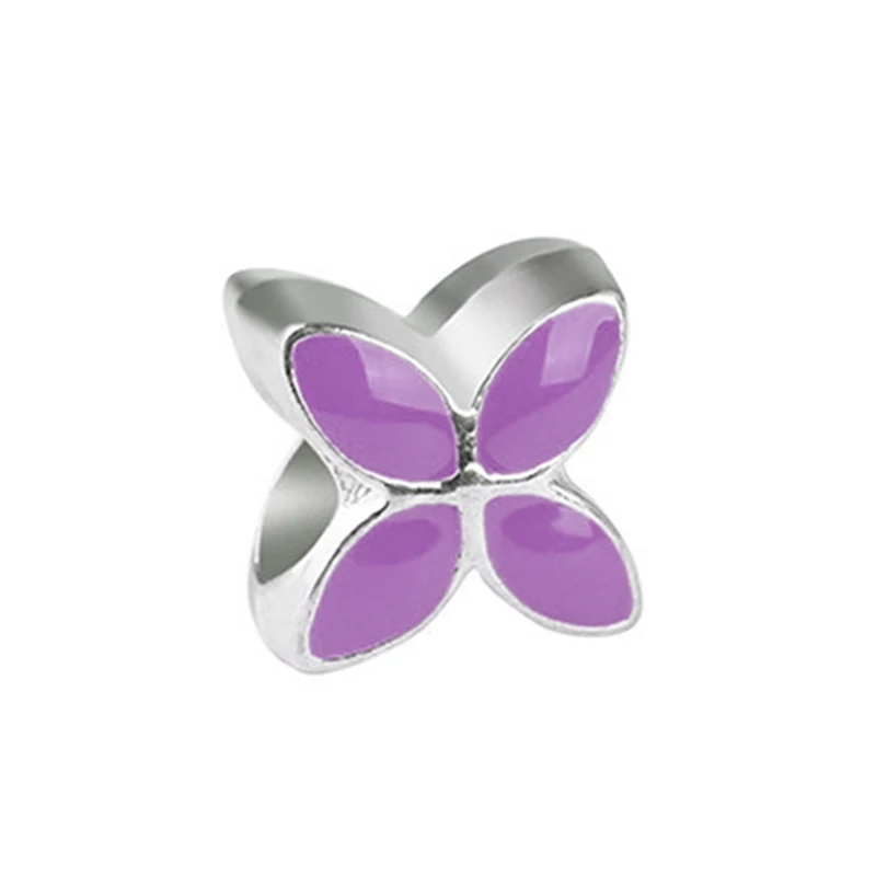 2 шт./лот фиолетовый романтичный таинственный благородный Тибетский Silv Шарм