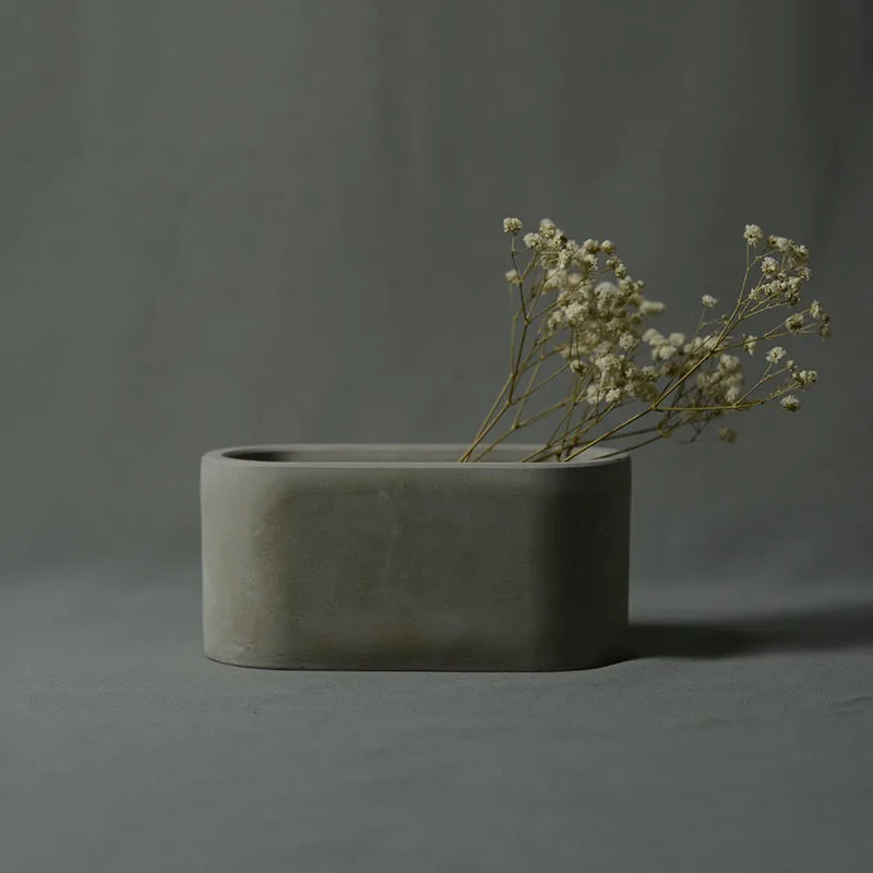 

Силиконовая форма овальной формы для растений, суккулентов, бетонных горшков, для самостоятельного изготовления цементной глины, цветочны...