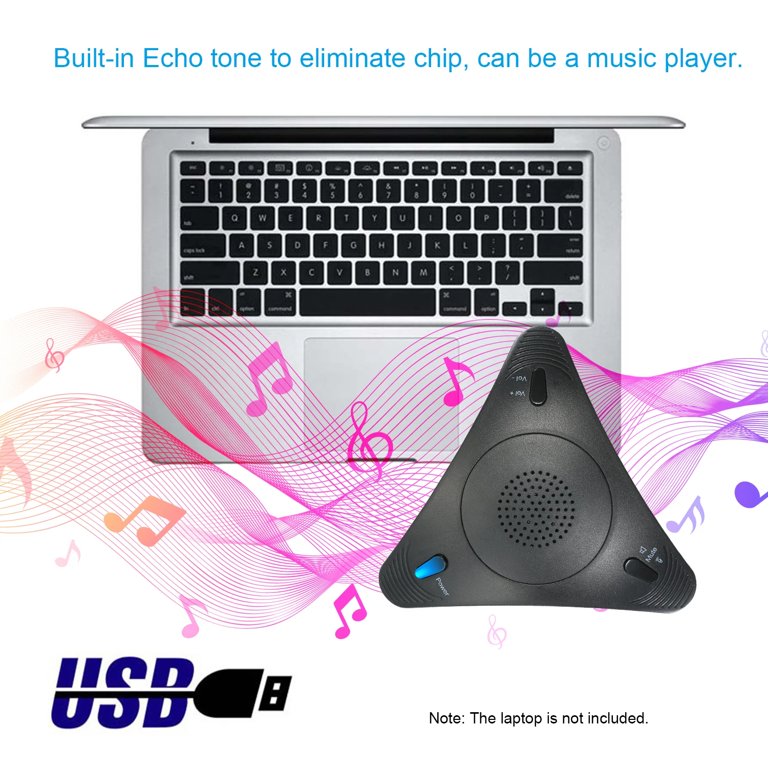 USB-микрофон для конференц-связи VOIP многонаправленный настольный проводной