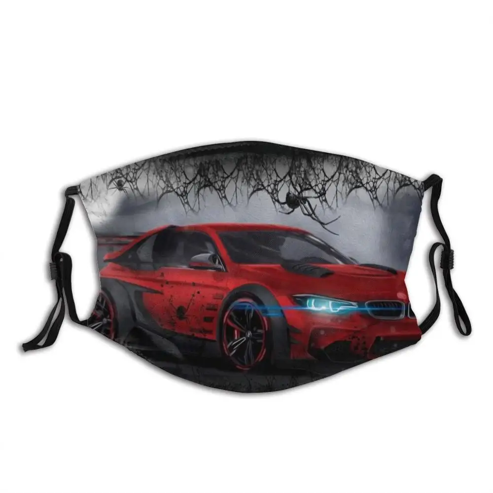 

Черная Вдова самодельная маска для лица для взрослых и детей автомобиль спортивный паук абстрактные 3D гнезда светильники ядовитая Легенда