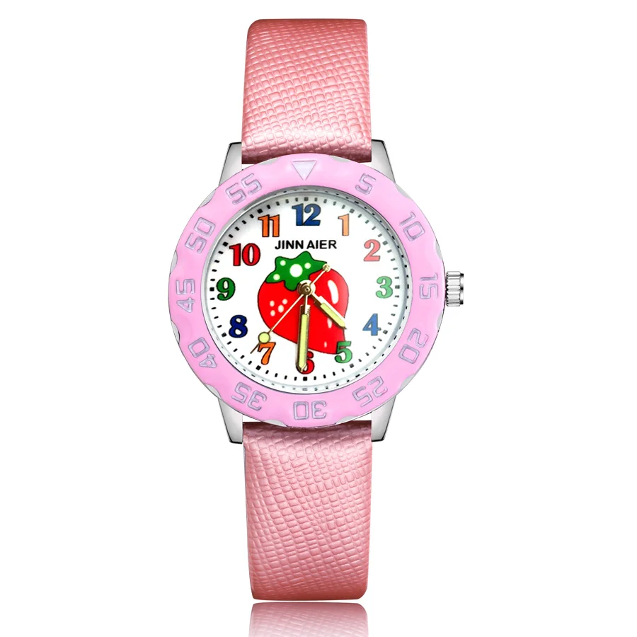 Часы Детские кварцевые с 3d рисунком клубники|Детские часы| |