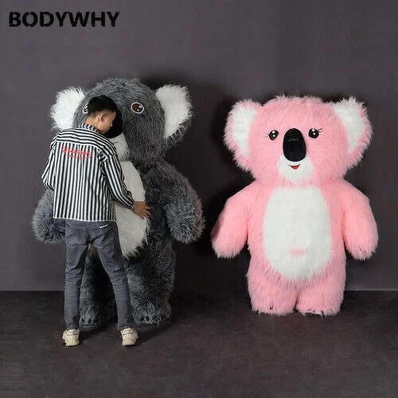 2 м 5 3 для взрослых надувные коала пушистый костюм талисмана костюмы косплей