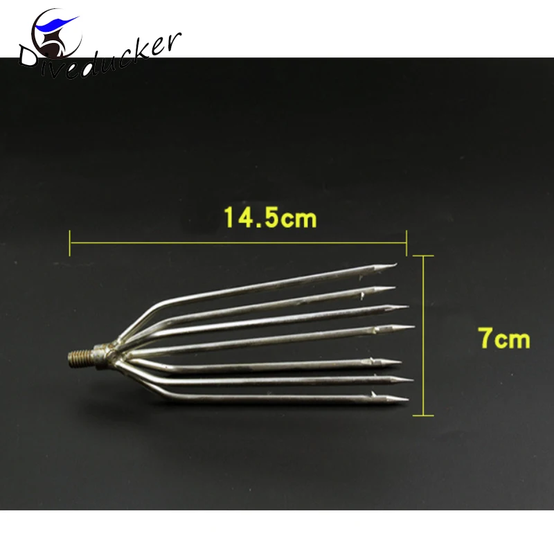 Гарпун с 3 7 зубцами нержавеющая сталь|Бассейн и аксессуары| |