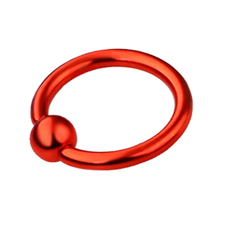 1PC Surgical Stainless Steel Nose Ring with Ball Earring Piercing Punk Fashion Stud Unisex Body Jewelry | Украшения и аксессуары