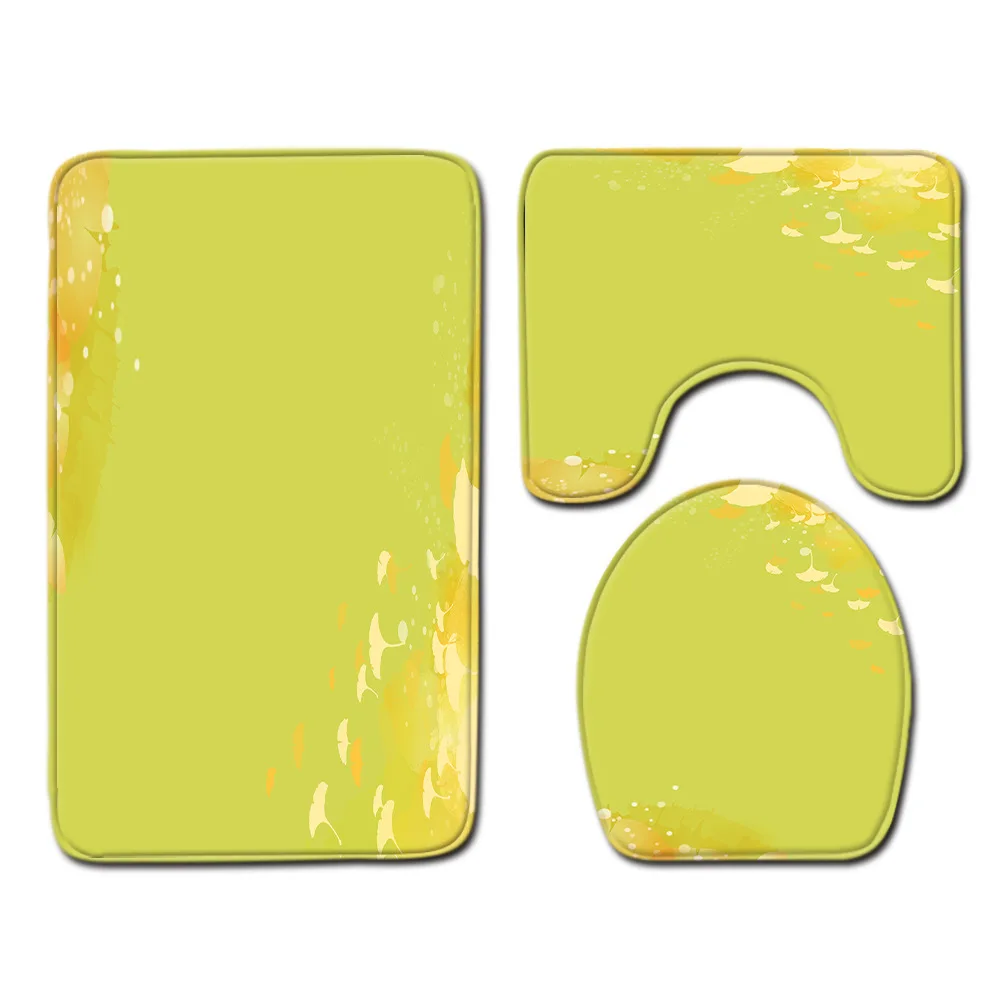 Набор ковриков для ванной комнаты Zeegle из микрофибры современный коврик