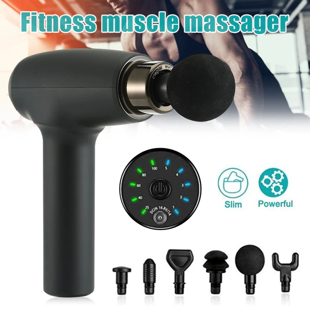 Good Healthy Fascia Massager Deep Tissue Massage Vibration Massage Handheld Body Muscle Massager Device