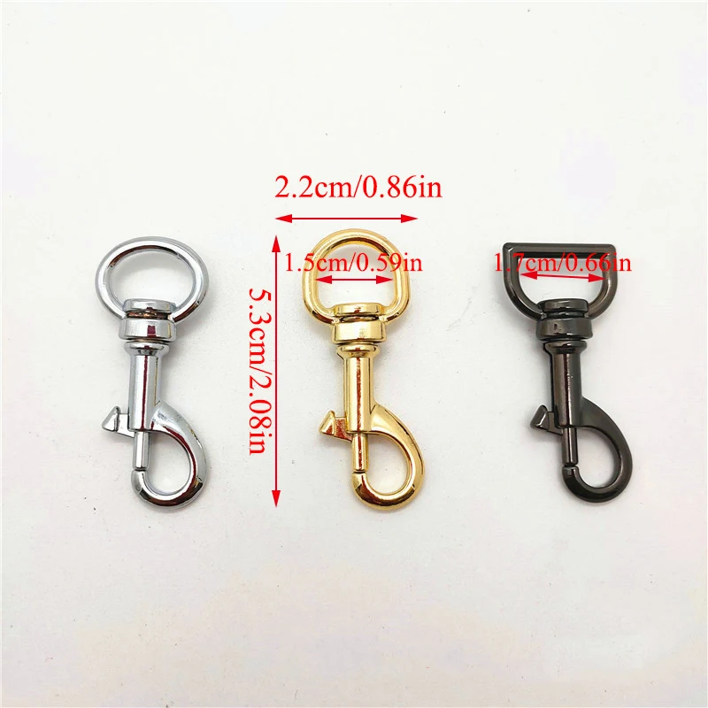 2 шт./компл. металлический многоугольный вертлюжный крючок пружинные зажимы для