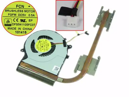 

FCN Satellite P50 Series DFS541105FC0T FGFM DC 5V 0.50A вентилятор радиатора