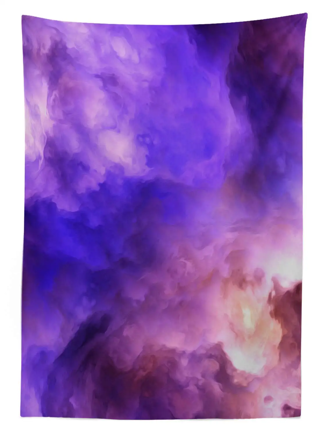 Фиолетовая скатерть Surreal Storm Clouds в божественном цвете небо мистический