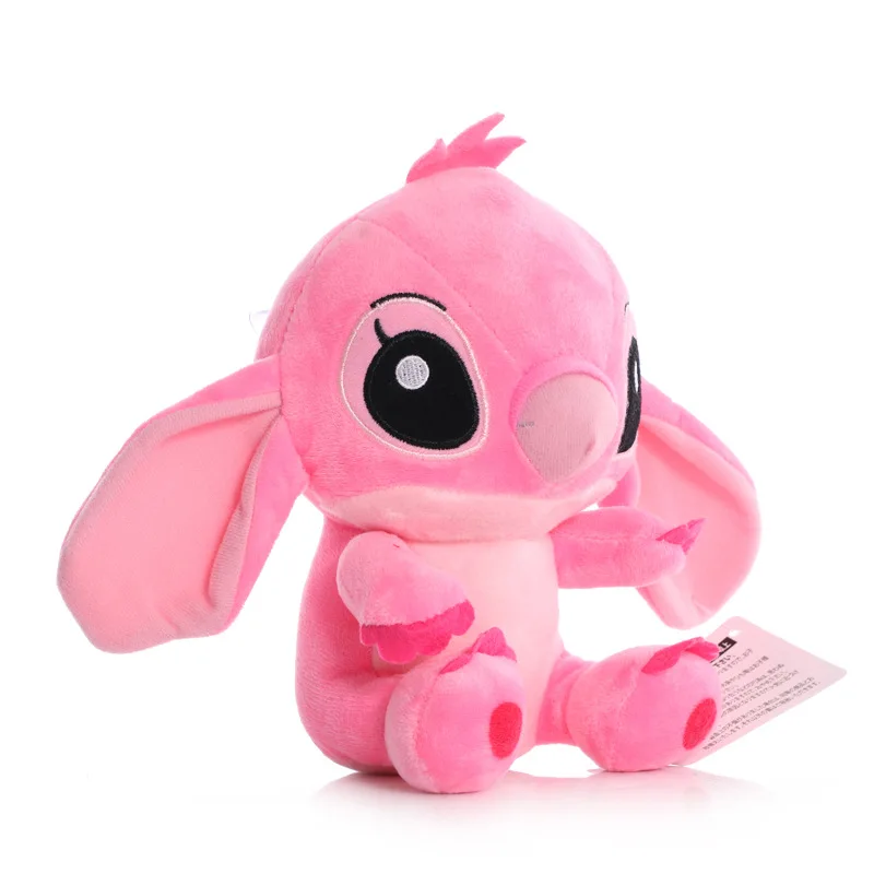 Disney аниме 20 см Плюшевые игрушки Kawaii Лило и Стич куклы мягкие чучела Животные