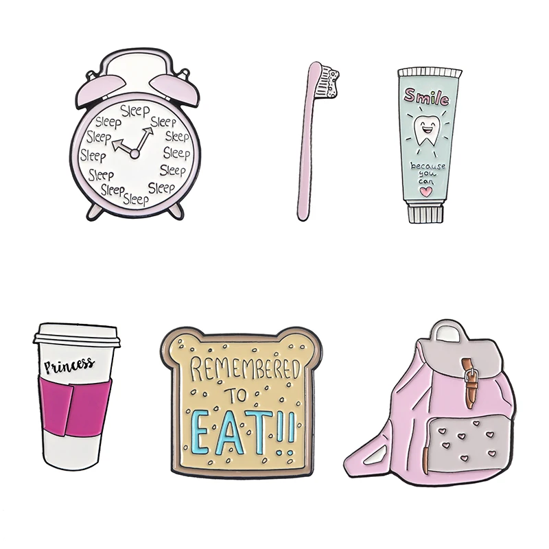 Эмалированная булавка для кошек и собак 3 ~ 6 шт./компл. книга с рисунком океана