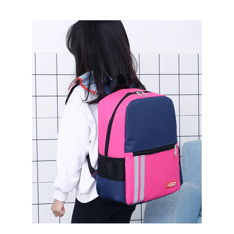 Luminous England Style School Bags Girl and Boys Backpack mochila feminina Girls Boys Nylon SchoolBag Kindergarten Baby Gift