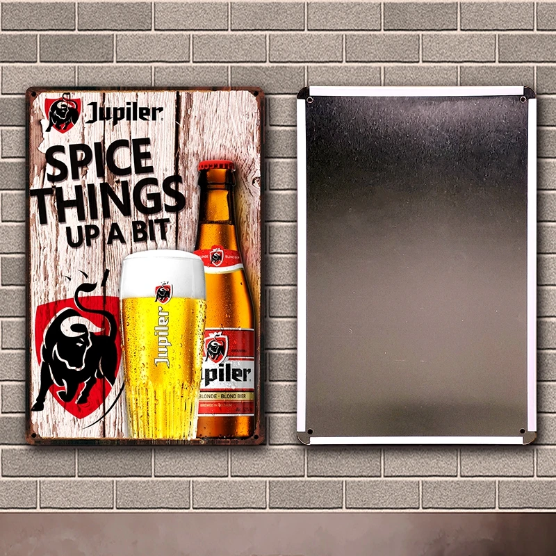 Металлическая вывеска Kelly66 бельгийское пиво юпилер Леф хертог Ян Рикард La Chouffe