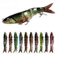 1pcs 13 5cm 20g sinking wobblers fishing lures jointed crankbait swimbait 7 segment hard artificial bait for fishing tackle lure