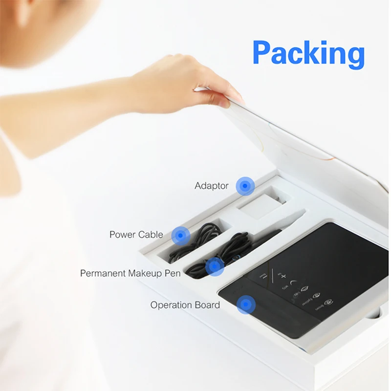 

Touch Screen Multifunctional Microblading Pen Tattoo Machine Kit Eyebrow Permanent Makeup Beauty Device Tattoo Gun Control Kits