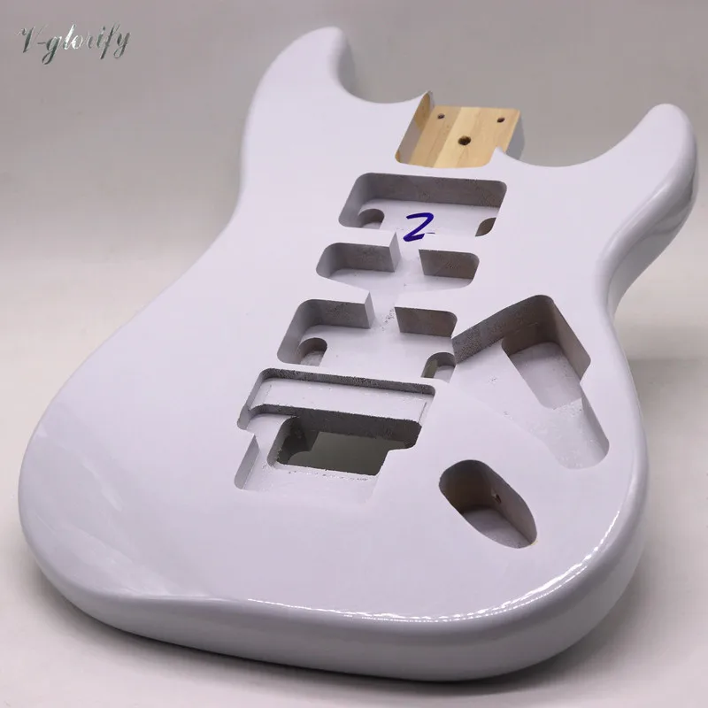 Новейшая модель Древесина тополя ST Белый Гитары тела бочка|guitar body|st bodyguitar body st |