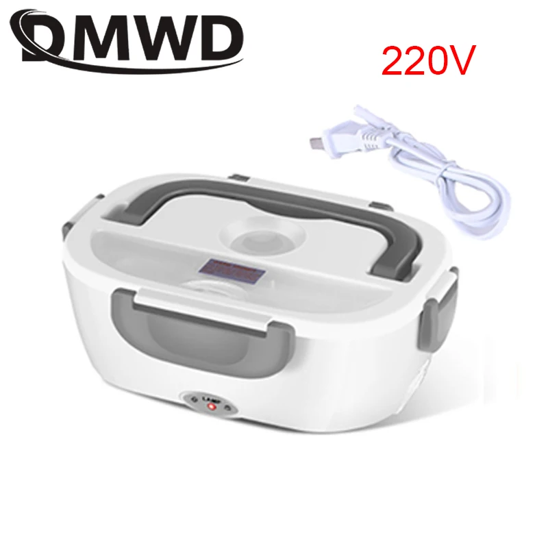 DMWD 24 В/12 В/220 В мини Электрический изоляционный Ланч бокс с подогревом пищевой