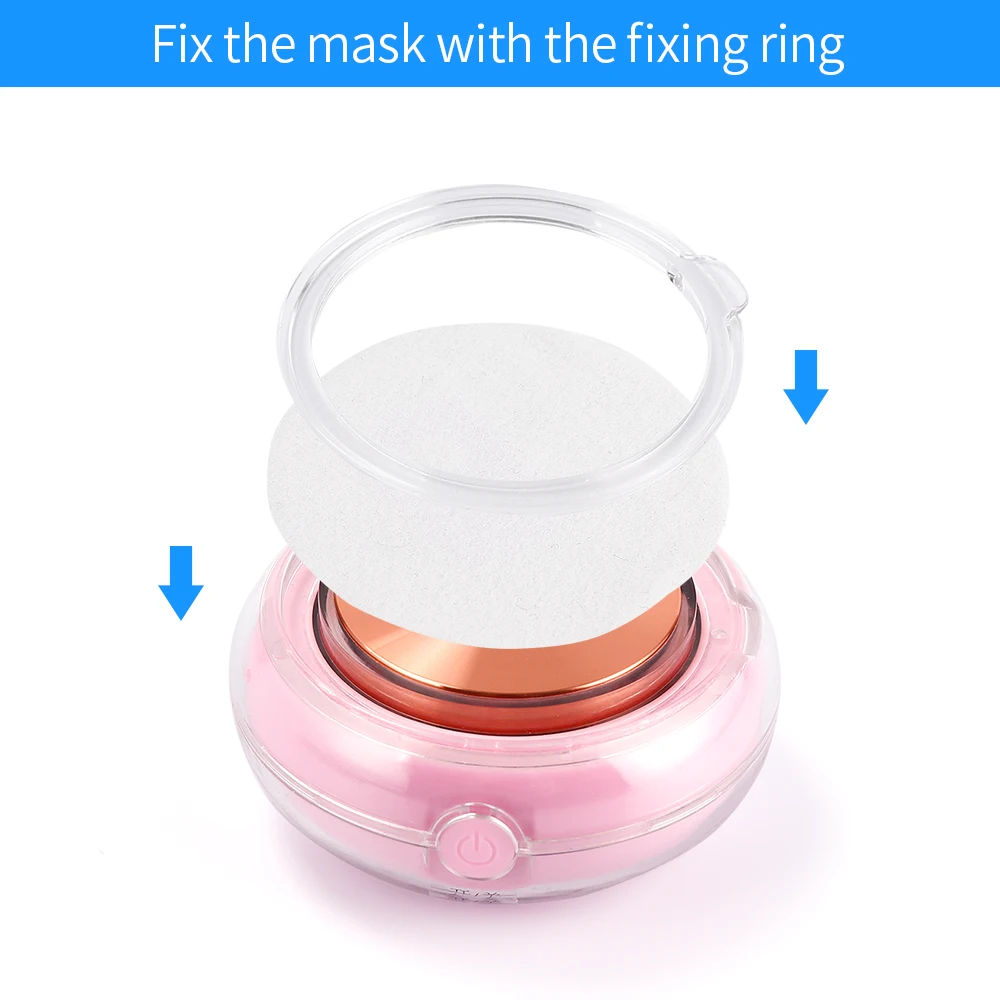 Мини маска для лица Натуральный шелк Коллаген Гиалуроновая кислота сыворотка